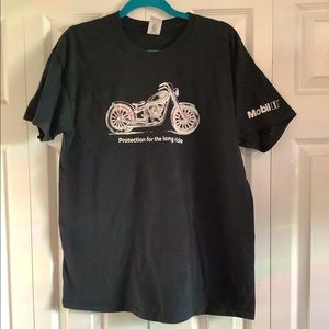 Mens Mobil 1 T shirt L